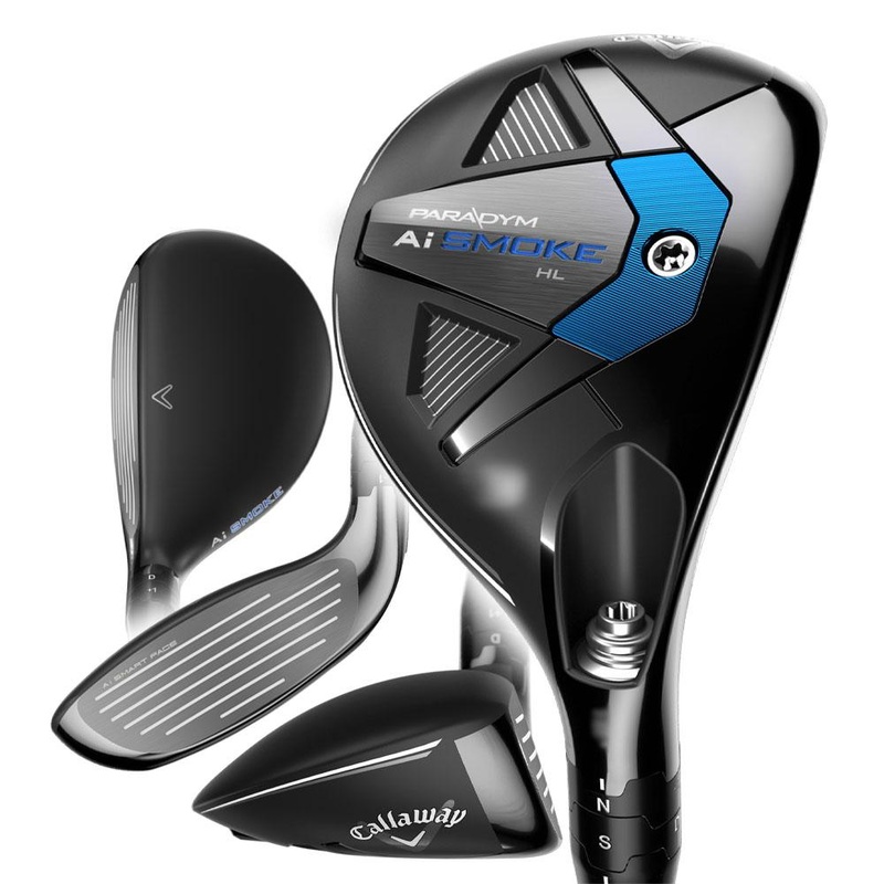 Callaway Paradym Ai Smoke HL Hybrid – 24 Men Right – 3 – 18 Project X Cypher 2.0 50 Graphite – Senior
