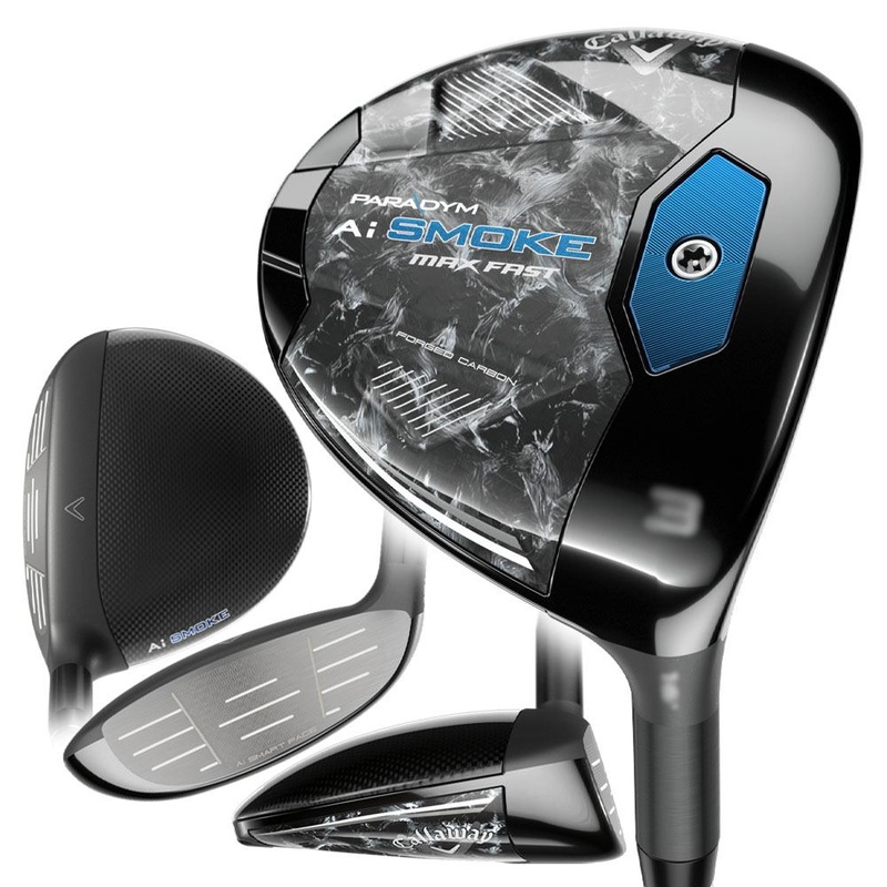 Callaway Paradym Ai Smoke Max Fast Fairway Wood – 24 Men Right – 3 – 16 Project X Cypher 2.0 40 Graphite – Senior