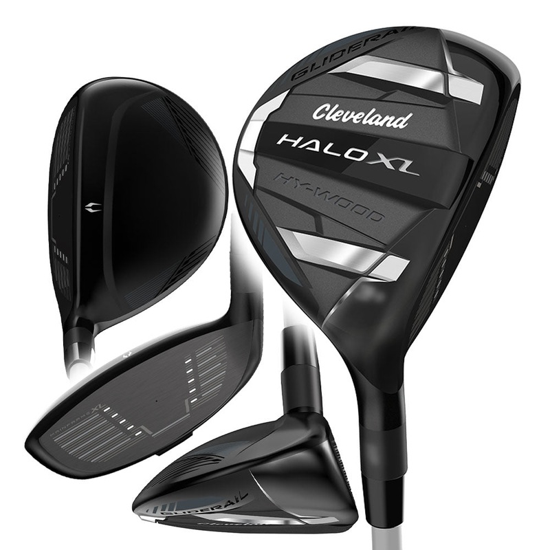 Cleveland HALO XL Hy-Wood Hybrid – 24 Men Right – 3+ – 17 Aldila Ascent PL 40 Graphite – Senior