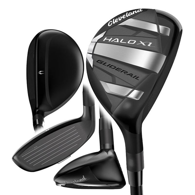 Cleveland HALO XL Hybrid – 24 Men Right – 3 – 18 Aldila Ascent PL 50 Graphite – Senior