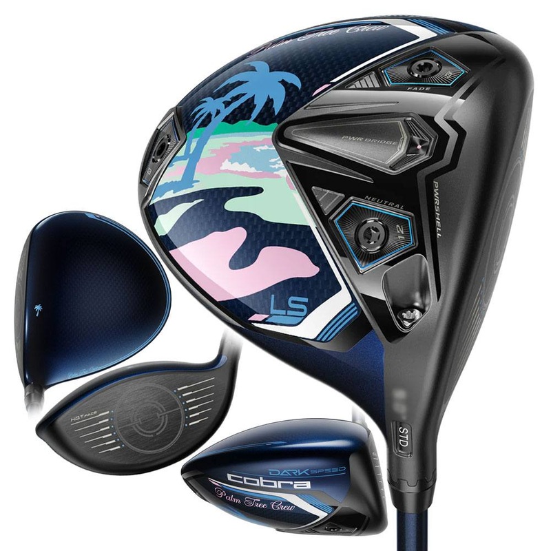 Cobra Limited Edition Dark Speed LS Palm Tree Crew Driver 460cc – 24 Men Right – 9 Project X HZRDUS Black Gen 4 60 Limited Edition Graphite – Stiff