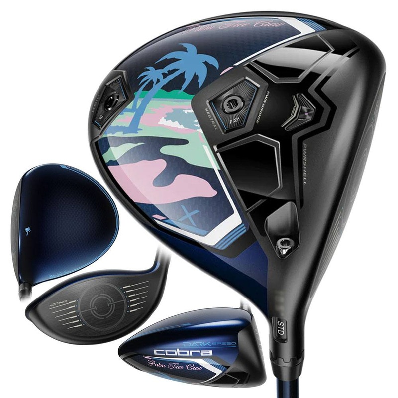 Cobra Limited Edition Dark Speed X Palm Tree Crew Driver 460cc – 24 Men Right – 9 Project X HZRDUS Black Gen 4 60 Limited Edition Graphite – Stiff