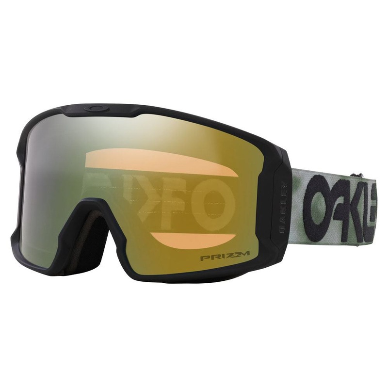 Oakley Line Miner M Snow Goggles B1B Jade Fog Prizm Sage Gold Iridium