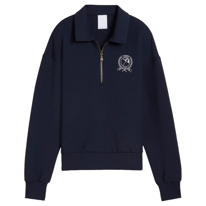 PUMA AP Collared 1/4 Zip Golf Pullover Deep Navy – SS25 Women X-Small