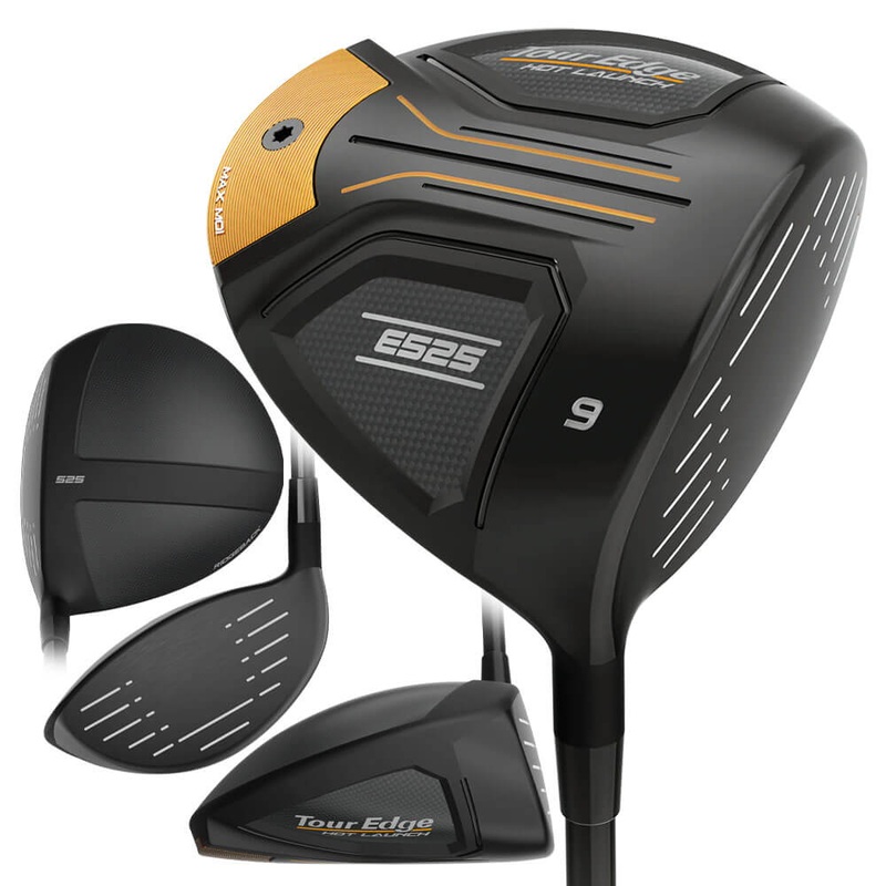 Tour Edge Hot Launch E525 Driver 460cc – 25 Women Right – 9 UST Mamiya Helium White Ladies Graphite – Ladies