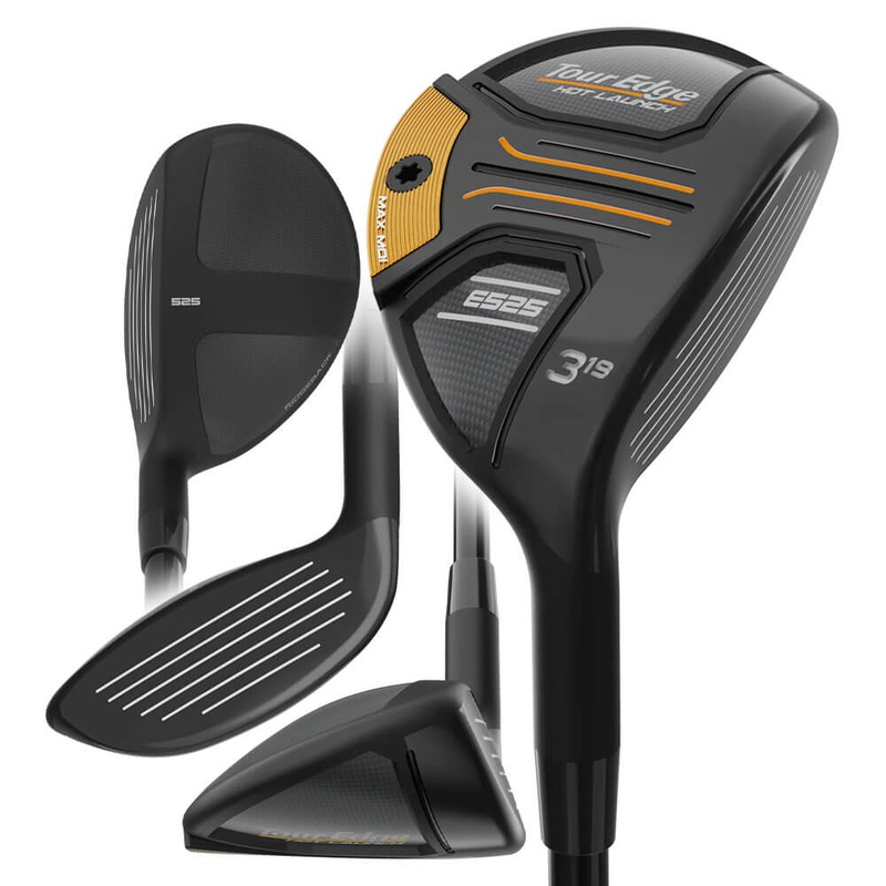 Tour Edge Hot Launch E525 Hybrid – 25 Women Right – 3 – 19 UST Mamiya Helium White Ladies Graphite – Ladies