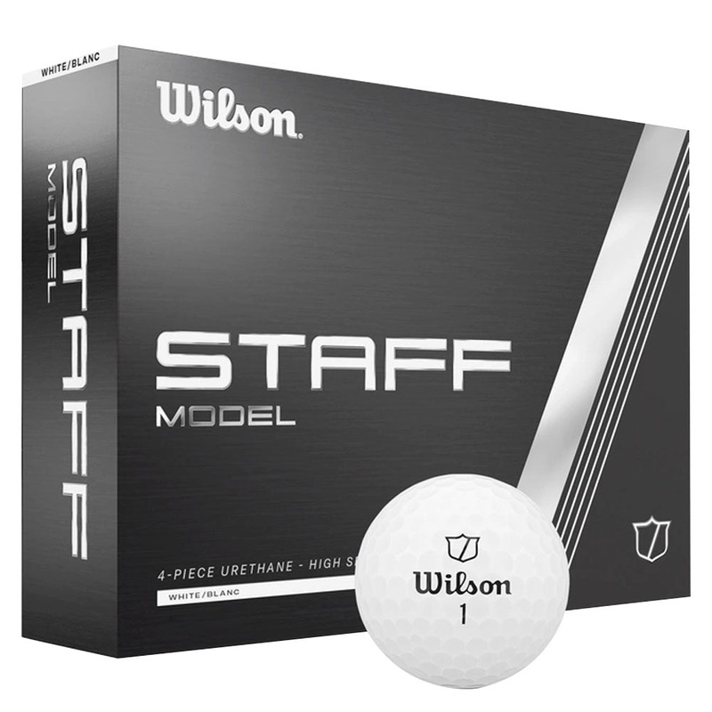 Wilson Staff Model Golf Balls 1 Dozen White