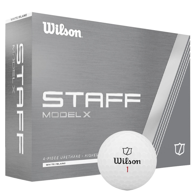 Wilson Staff Model X Golf Balls 1 Dozen White