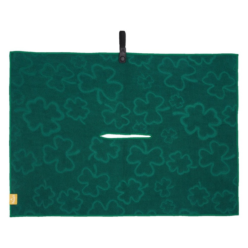Callaway Lucky Outperform Microfiber Towel Green