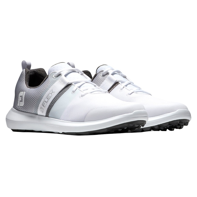 FootJoy FJ Flex Spikeless Golf Shoes Previous Season Style White – 21 Men Medium 7