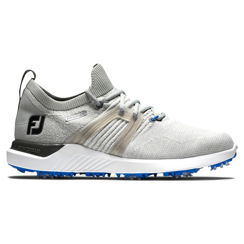 FootJoy Hyperflex Golf Shoes Previous Season Style Gray/White/Blue – 21 Men Medium 7