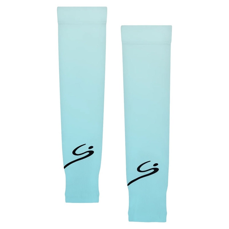 Golfio – Storyi Sun Arm Golf Sleeves Aqua/Black – 25 Unisex One Size Fits All