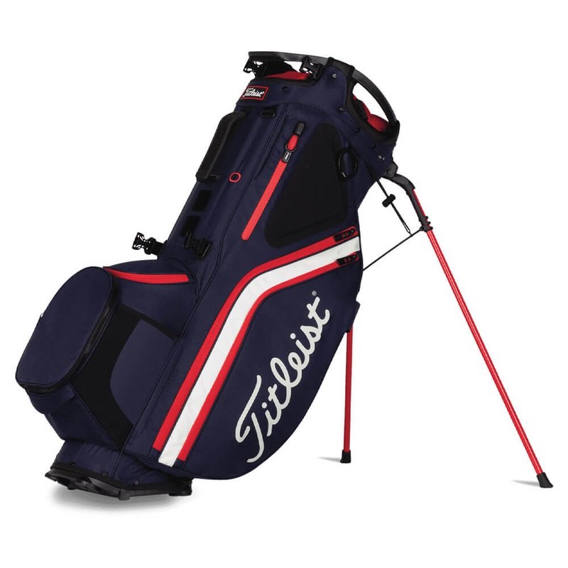Titleist Hybrid 14 Stand Bag – 25 Navy/White/Red