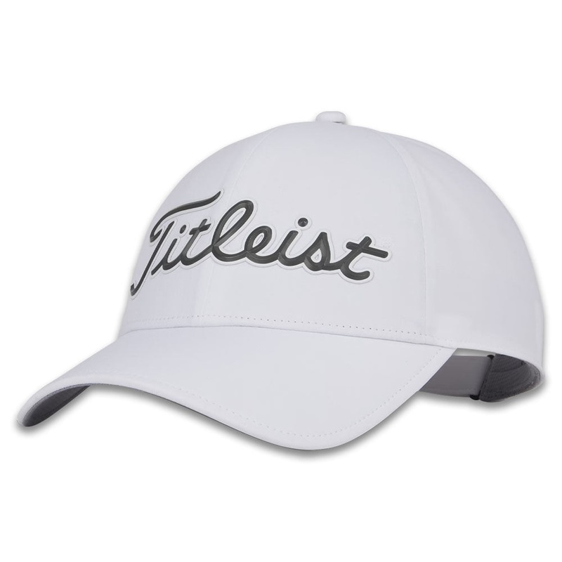 Titleist Players StaDry Golf Cap White/Charcoal – 24 Men One Size Fits All