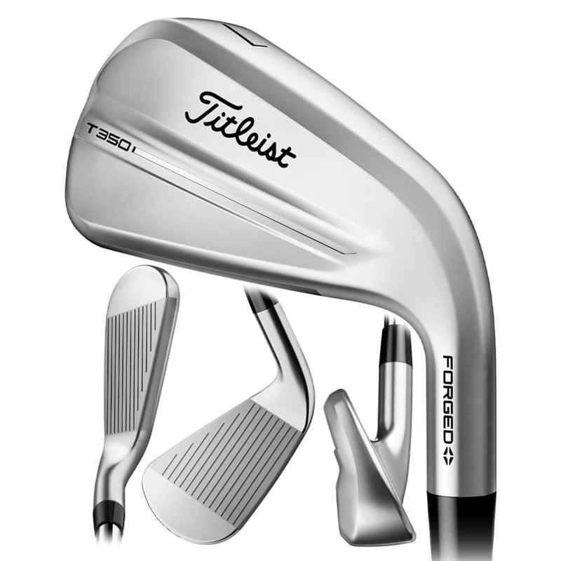 Titleist T350 4G Forged Iron Set – 25 Men Right – 6-PW & W48 Mitsubishi MMT AMC Red 65 Graphite – Regular