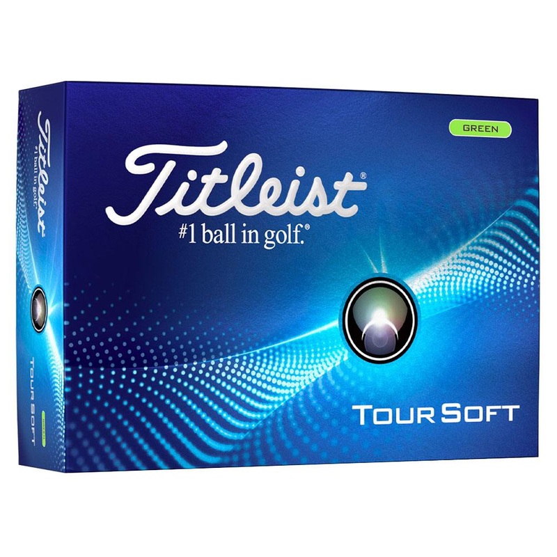 Titleist Tour Soft Golf Balls 1 Dozen Green