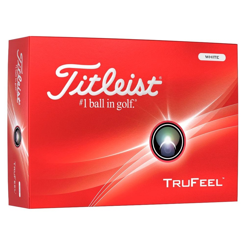 Titleist TruFeel Golf Balls 1 Dozen Matte Red