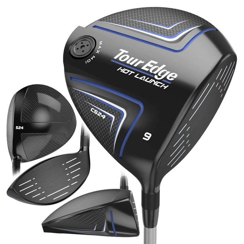 Tour Edge Hot Launch C524 Driver 460cc – 24 Men Right – 9 Aldila Ascent PL 50 Graphite – Senior