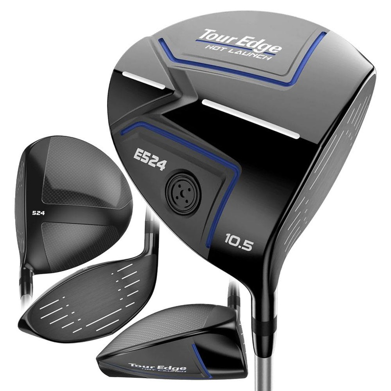 Tour Edge Hot Launch E524 Driver 460cc – 24 Men Right – 10.5 Aldila Ascent PL 50 Graphite – Senior