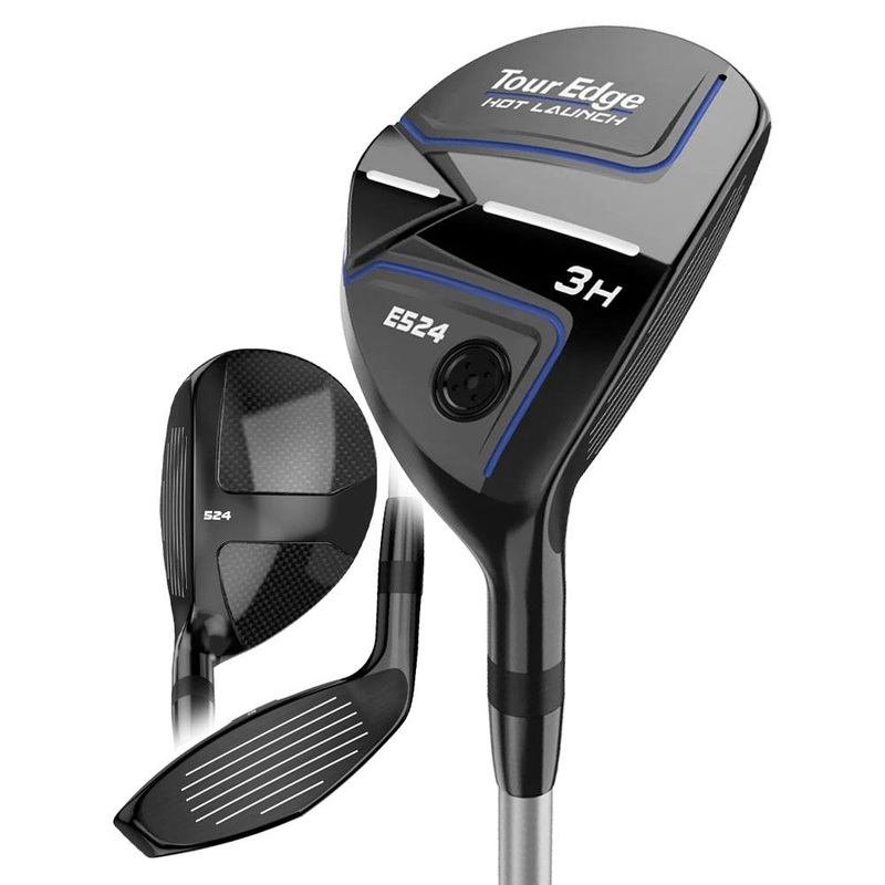Tour Edge Hot Launch E524 Hybrid – 24 Men Right – 3 – 19 Aldila Ascent PL 55 Graphite – Senior