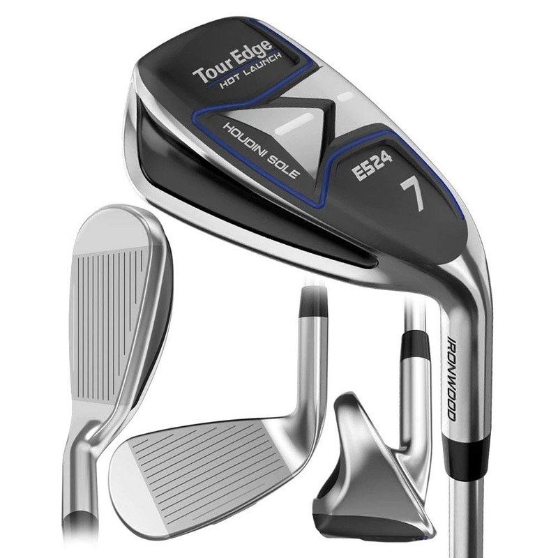 Tour Edge Hot Launch E524 Iron Set – 24 Men Right – 4-PW True Temper Elevate MPH 95 Steel – Regular