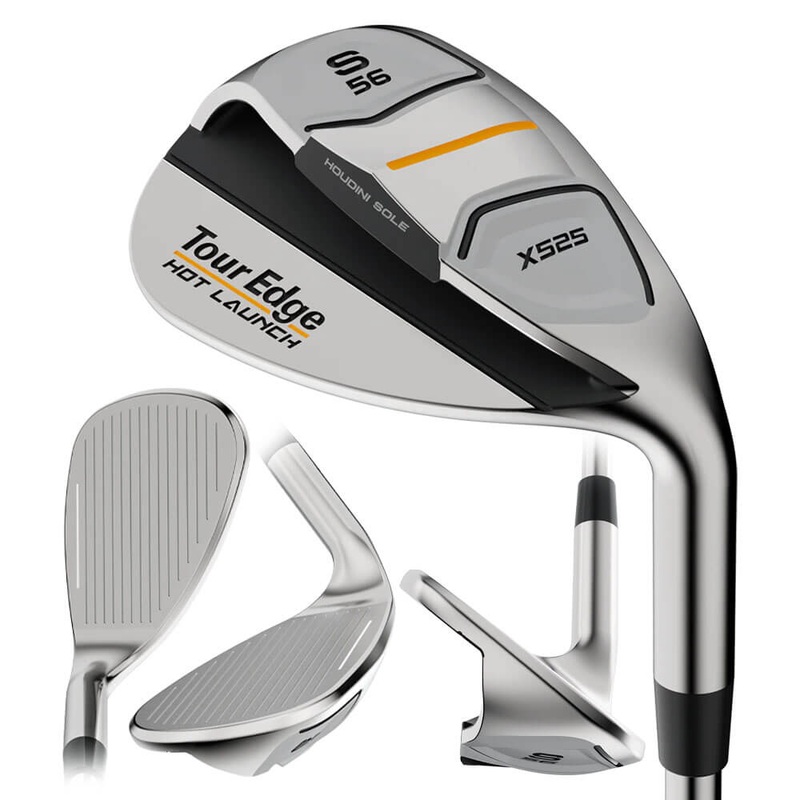 Tour Edge Hot Launch X525 Wedge -25 Women Right – 52 UST Mamiya Helium White Ladies Graphite – Ladies