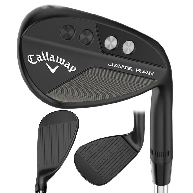 Callaway Jaws Raw Black Plasma Wedge – 23 Men Right – 48 – 10 – S-Grind True Temper Dynamic Gold Spinner 115 Steel – S200