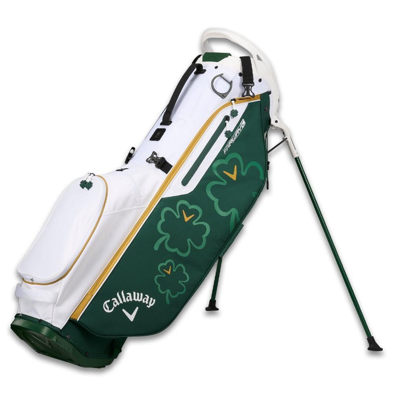Callaway Lucky Fairway C Stand Bag – 24 White/Green/Gold