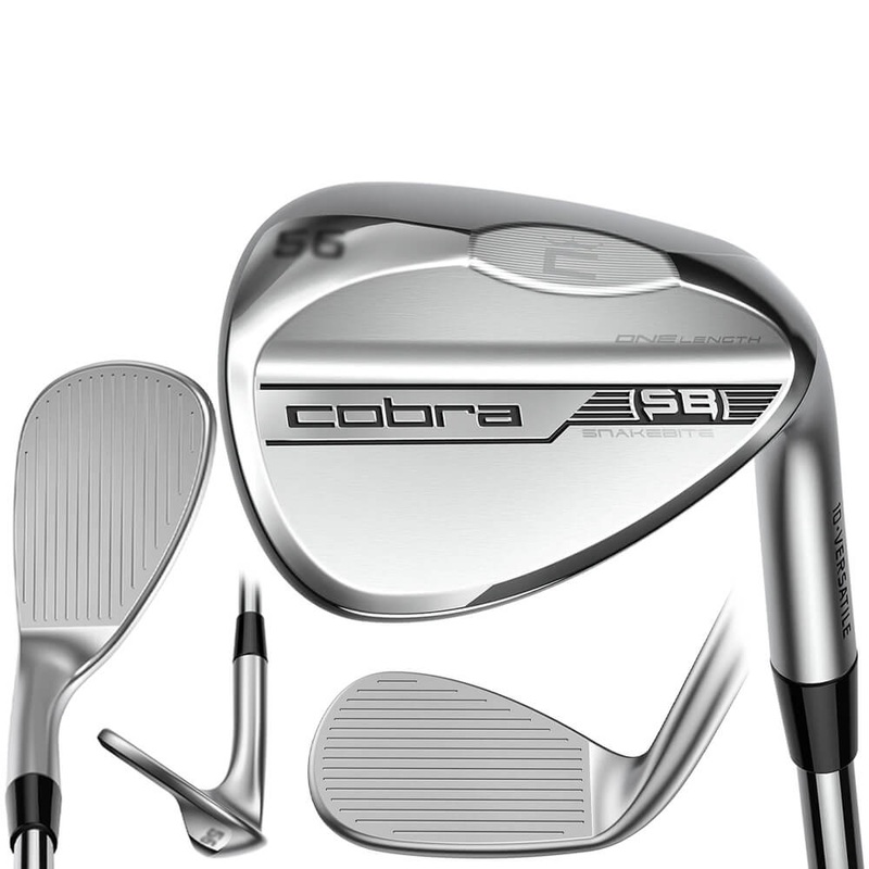 Cobra King Snakebite One Length Wedge 2023 Right – 48 – 8 – Versatile Grind KBS Hi-Rev 2.0 Steel – Stiff