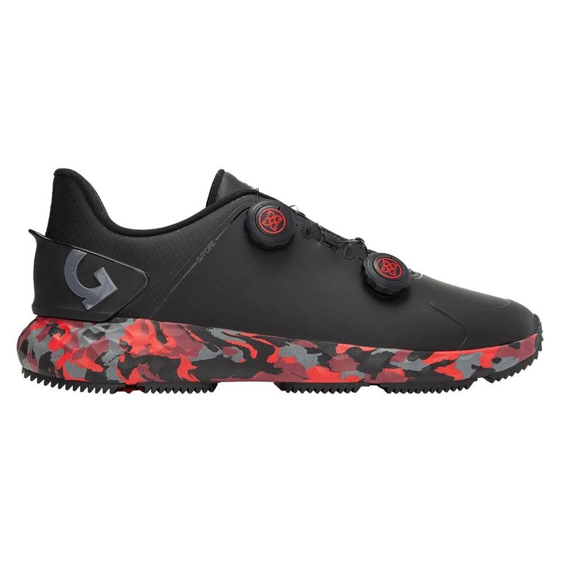 Gfore G/Drive Perforated T.P.U. Camo Spikeless Golf Shoes Onyx – 24 Men Medium 7.5