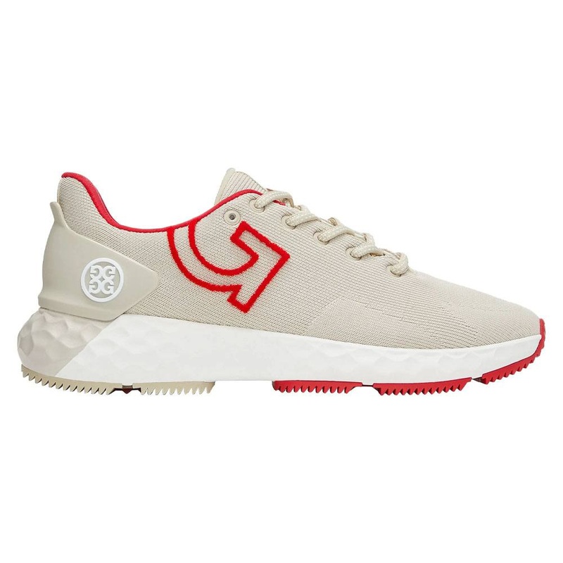 Gfore MG4+ Embroidered Knit Spikeless Golf Shoes Stone – 24 Women Medium 5.5