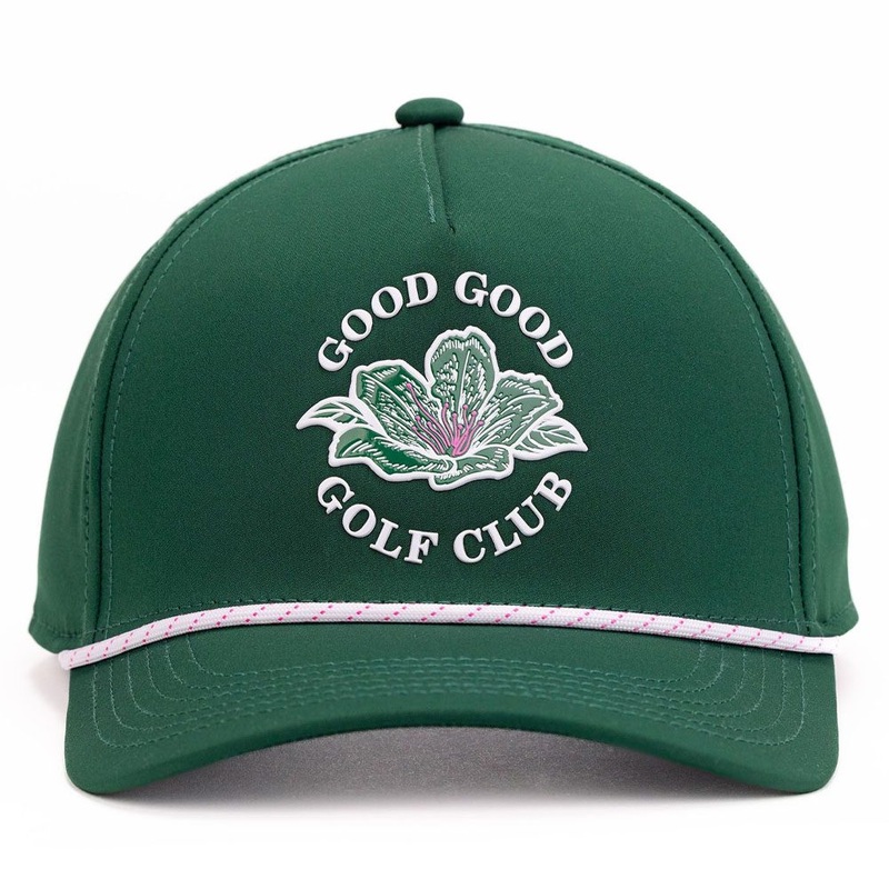 GoodGood Golf Azalea Rope Golf Cap Green – 24 Men One Size Fits All