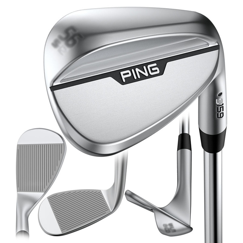 PING s159 Chrome Wedge – 24 Men Right – 46 – 12 – S Grind PING Z-Z115 Wedge Steel – Wedge