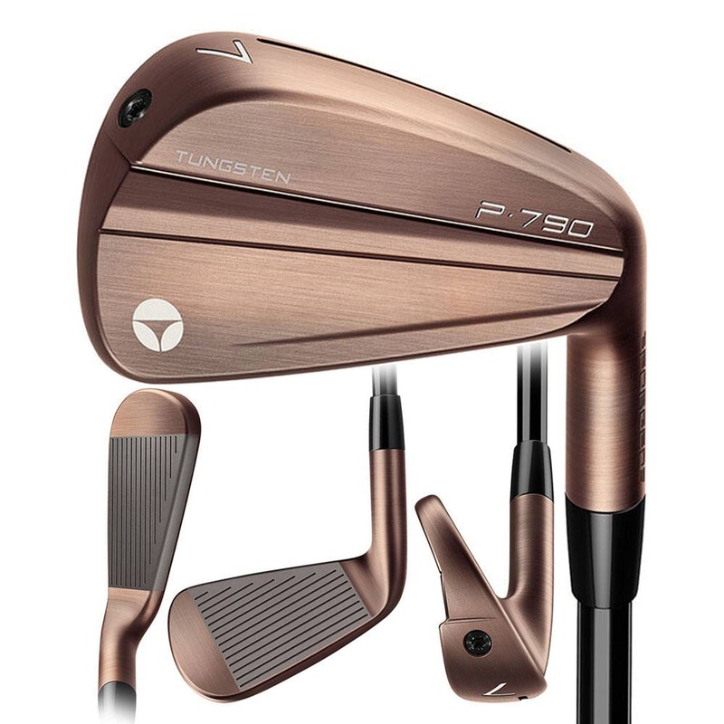 TaylorMade P790 Aged Copper Iron Set – 24 Men Right – 4-PW KBS Tour Lite Black Steel – Stiff