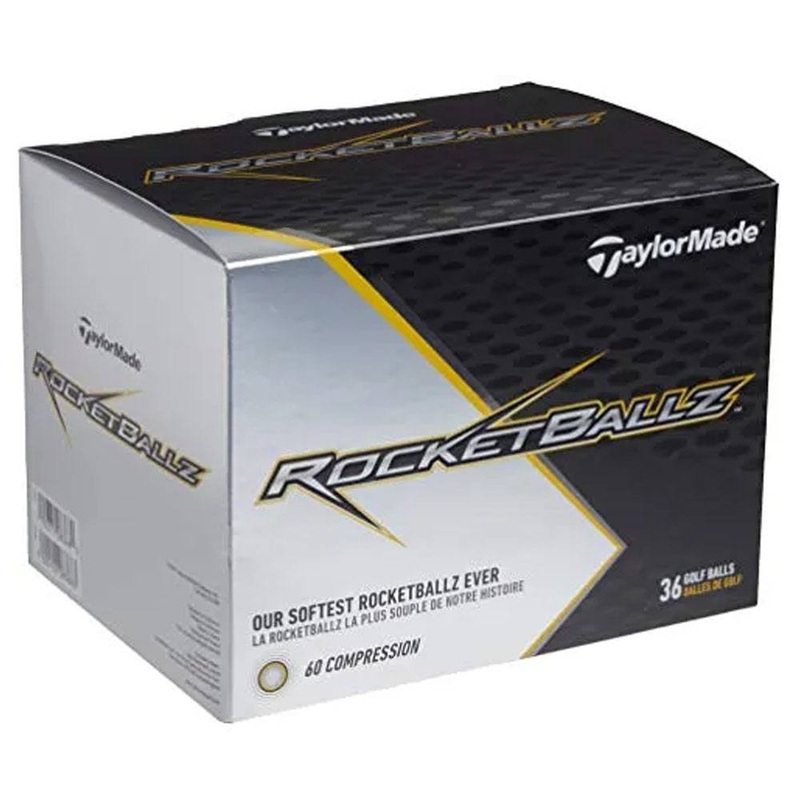 TaylorMade RocketBallz Speed 3 Dozen Golf Balls 3 Dozen White