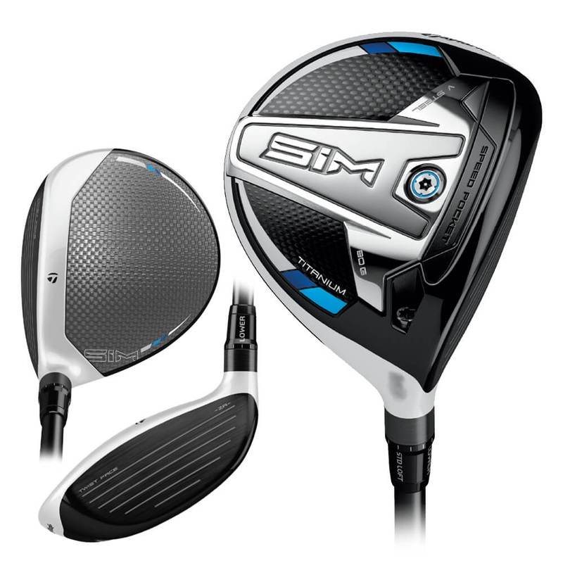 TaylorMade SIM Ti Fairway Wood – 20 Men Left – 5 – 19 Mitsubishi Diamana FW Limited 75 Graphite – Stiff