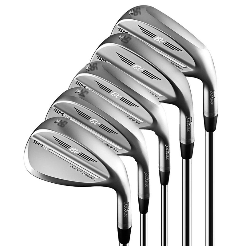 Titleist SM9 Lightweight Wedge – 23 Men Right – 50 – 8 – F-Grind KBS Tour Lite Steel – Wedge