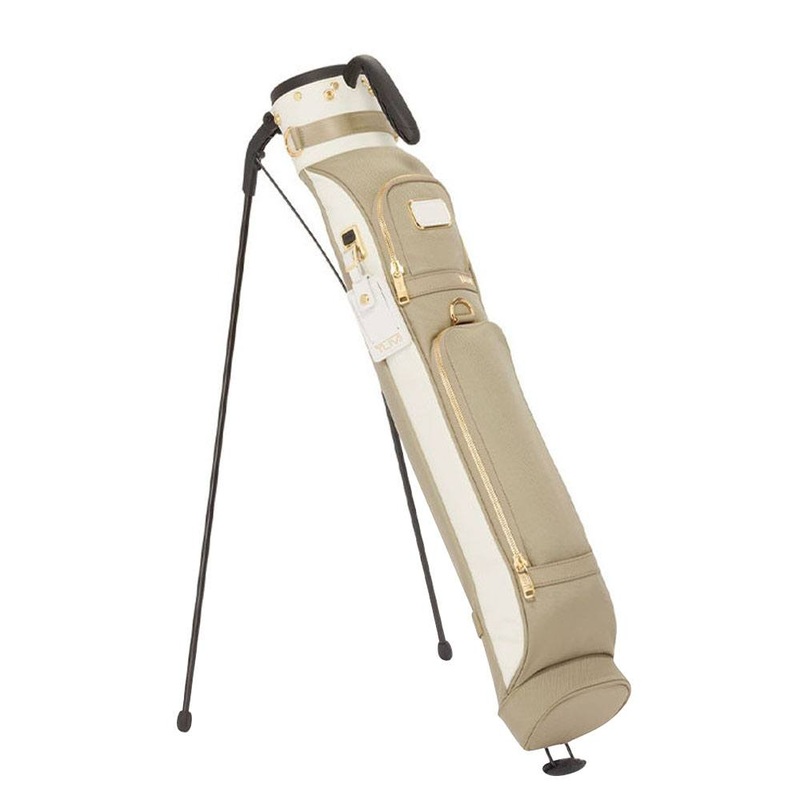 TUMI Golf Range Bag – 24 Off White/Tan