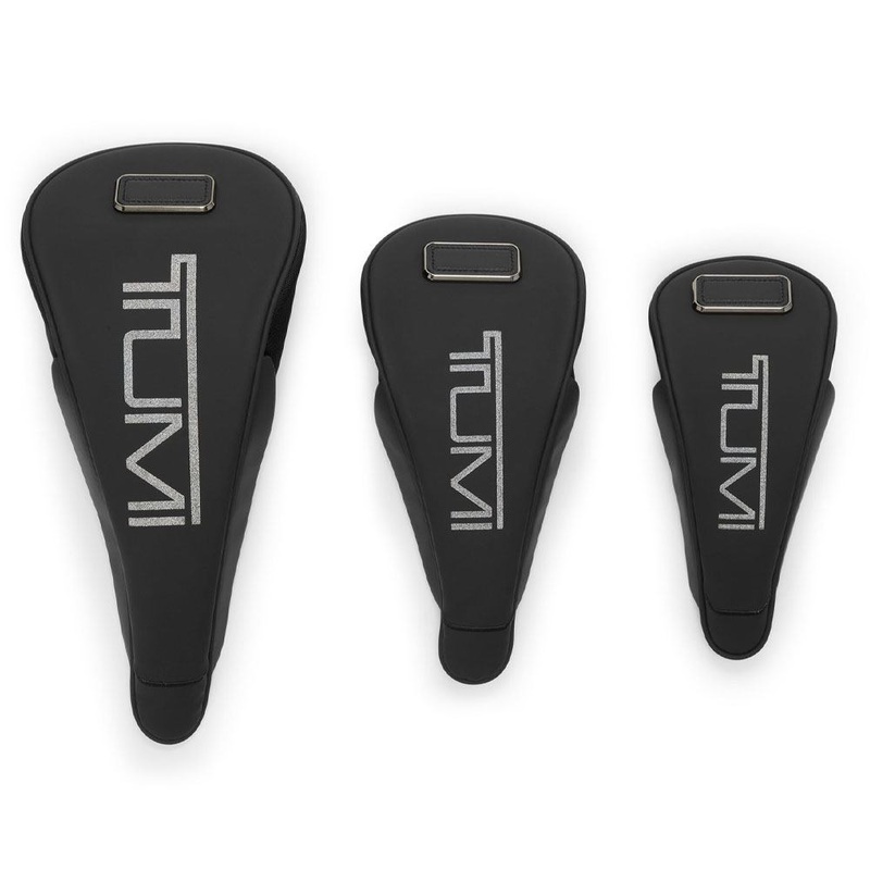 TUMI Three Pack Golf Club Cover Set Black