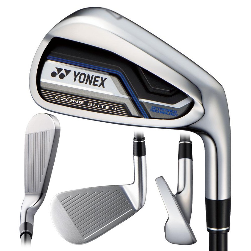 YONEX EZONE Elite 4.0 Iron Set – 23 Men Right – 6-PW YONEX EX-E04 Graphite – Super-Lite