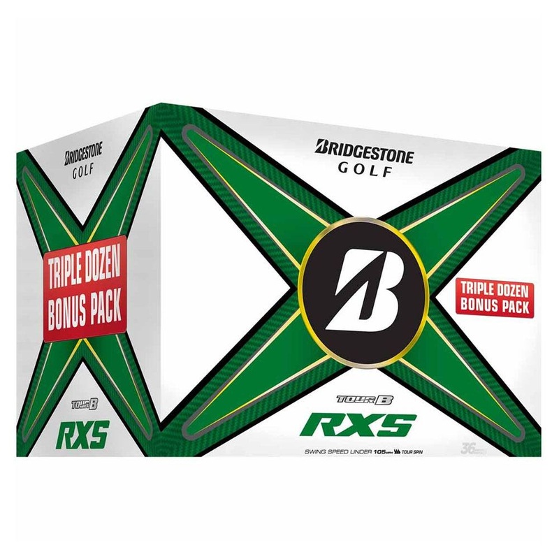 Bridgestone Tour B RXS 3 Dozen Golf Balls 2024 3 Dozen White Trifecta