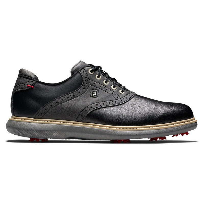 FootJoy FJ Traditions Golf Shoes Black – 24 Men Medium 7