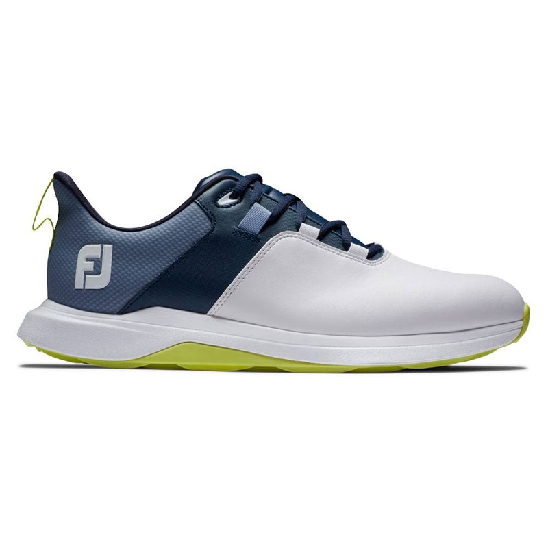 FootJoy ProLite Spikeless Golf Shoes Previous Season Style White/Navy – 24 Men Medium 7