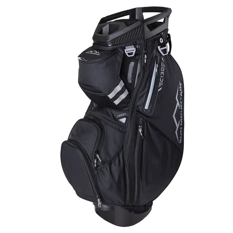 Sun Mountain C-130 5-Way Cart Bag – 24 Black