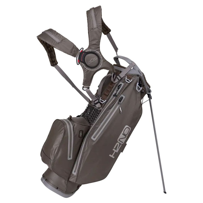 Sun Mountain H2NO 14-Way Stand Bag – 24 Major Brown/Gray