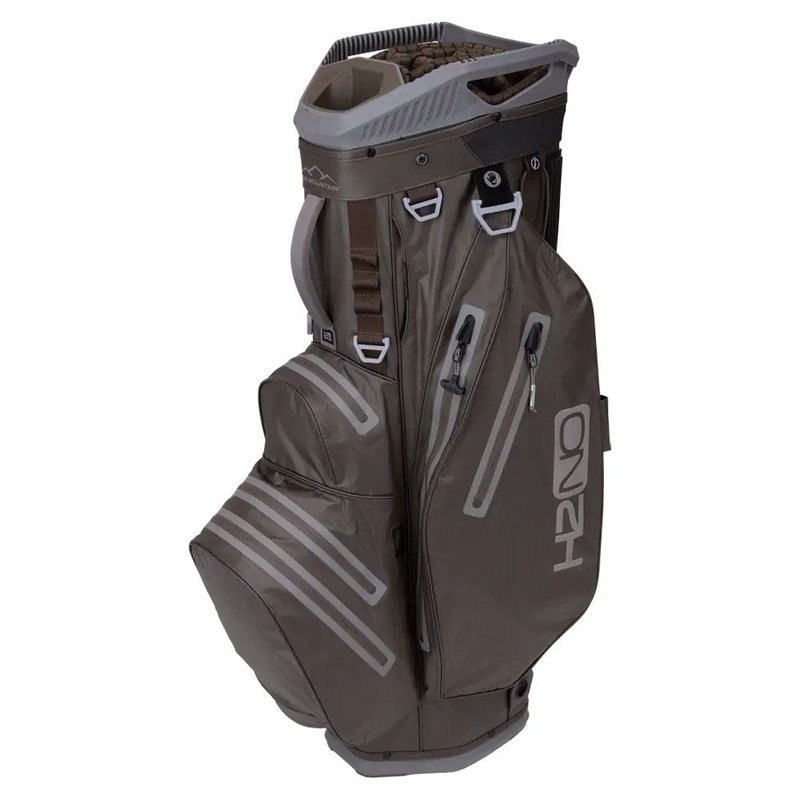 Sun Mountain H2NO Lite Cart Bag – 24 Major Brown/Gray