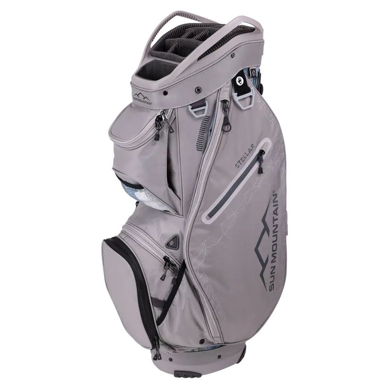 Sun Mountain Stellar Cart Bag – 24 Women Crosshatch/Opal/Iron