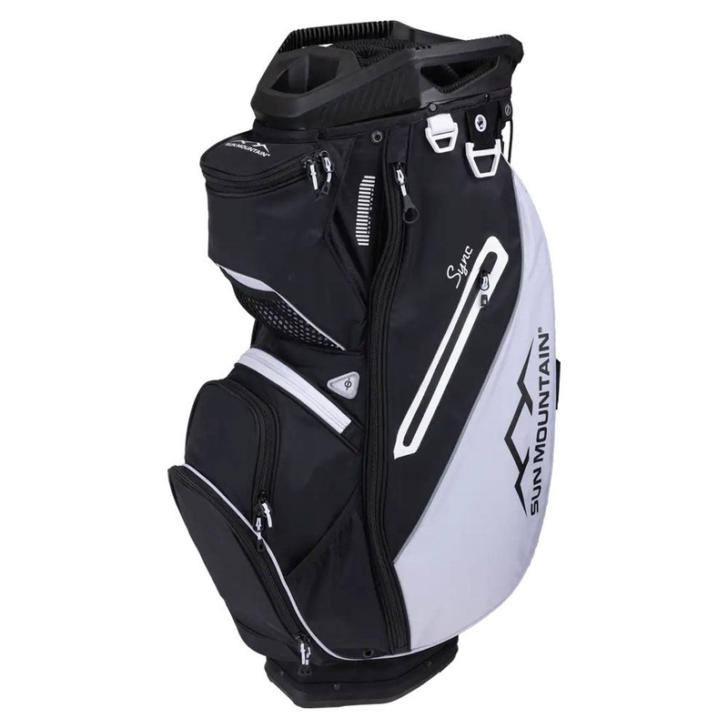 Sun Mountain Sync Cart Bag – 24 Women Black/White