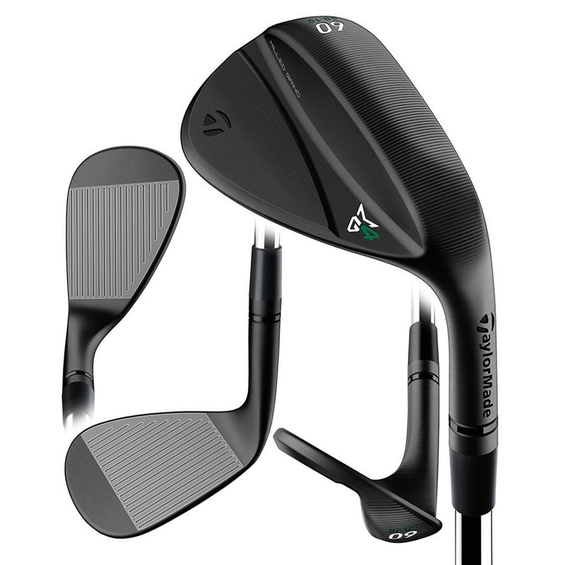 TaylorMade Milled Grind 4 Black Wedge – 24 Men Right – 50 – 9 Nippon N.S. Pro Modus 3 Tour 115 Steel – Stiff