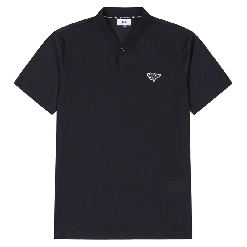 WAAC Athletic Smart Mesh Blade Golf Polo Black – 24 Men Small
